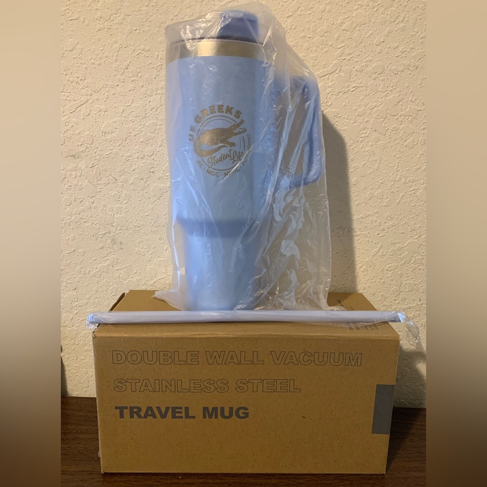 UF Greeks Student Life Travel Mug